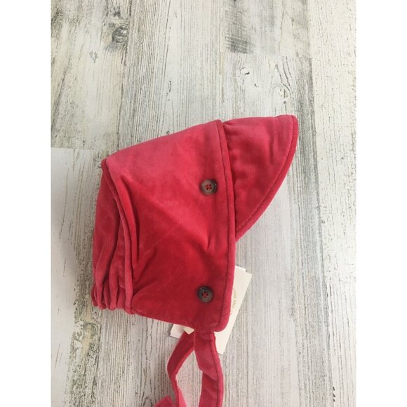 The Beaufort Bonnet Company Barringer Bonnet Red Velveteen Baby Boys M 9 to 24 M - Picture 6 of 10